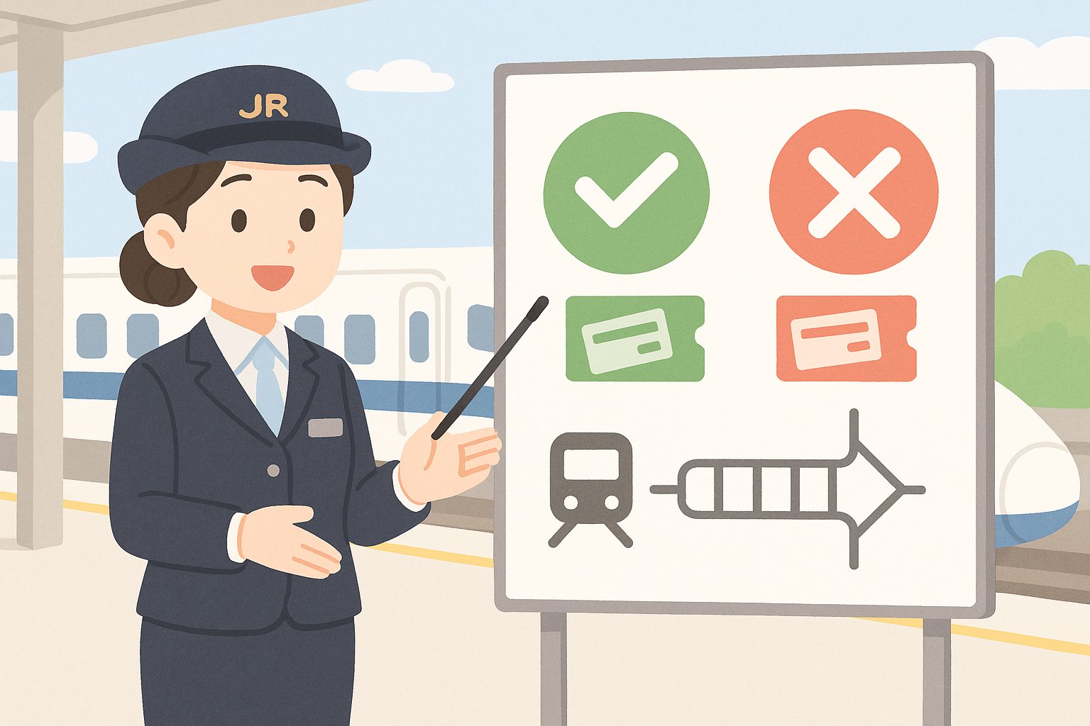 JRの途中下車のルールを簡単に解説