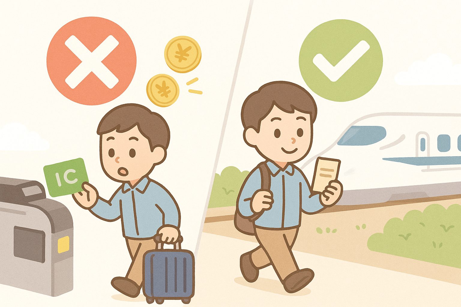 Suicaで途中下車できる？