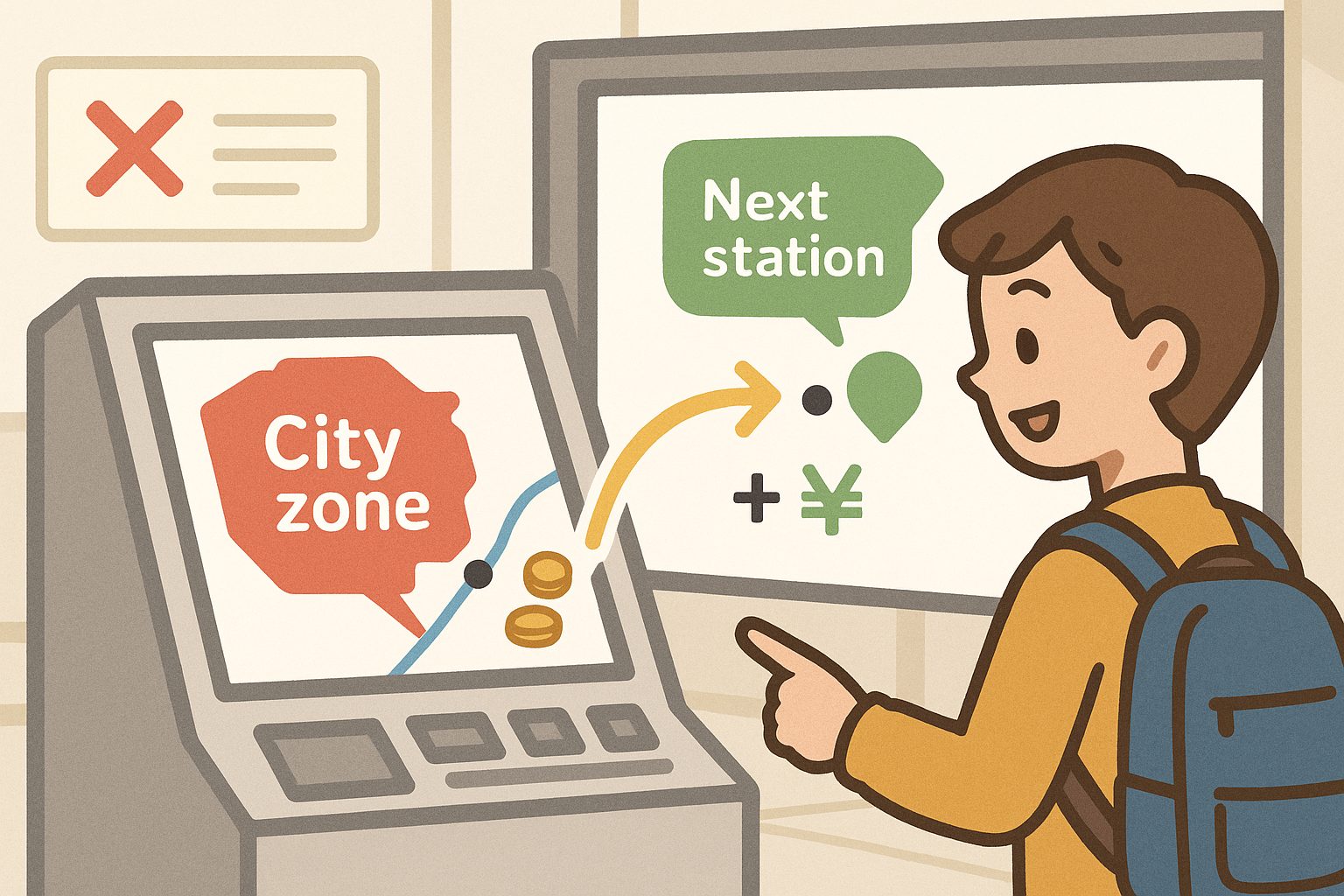 できない駅での裏ワザやり方