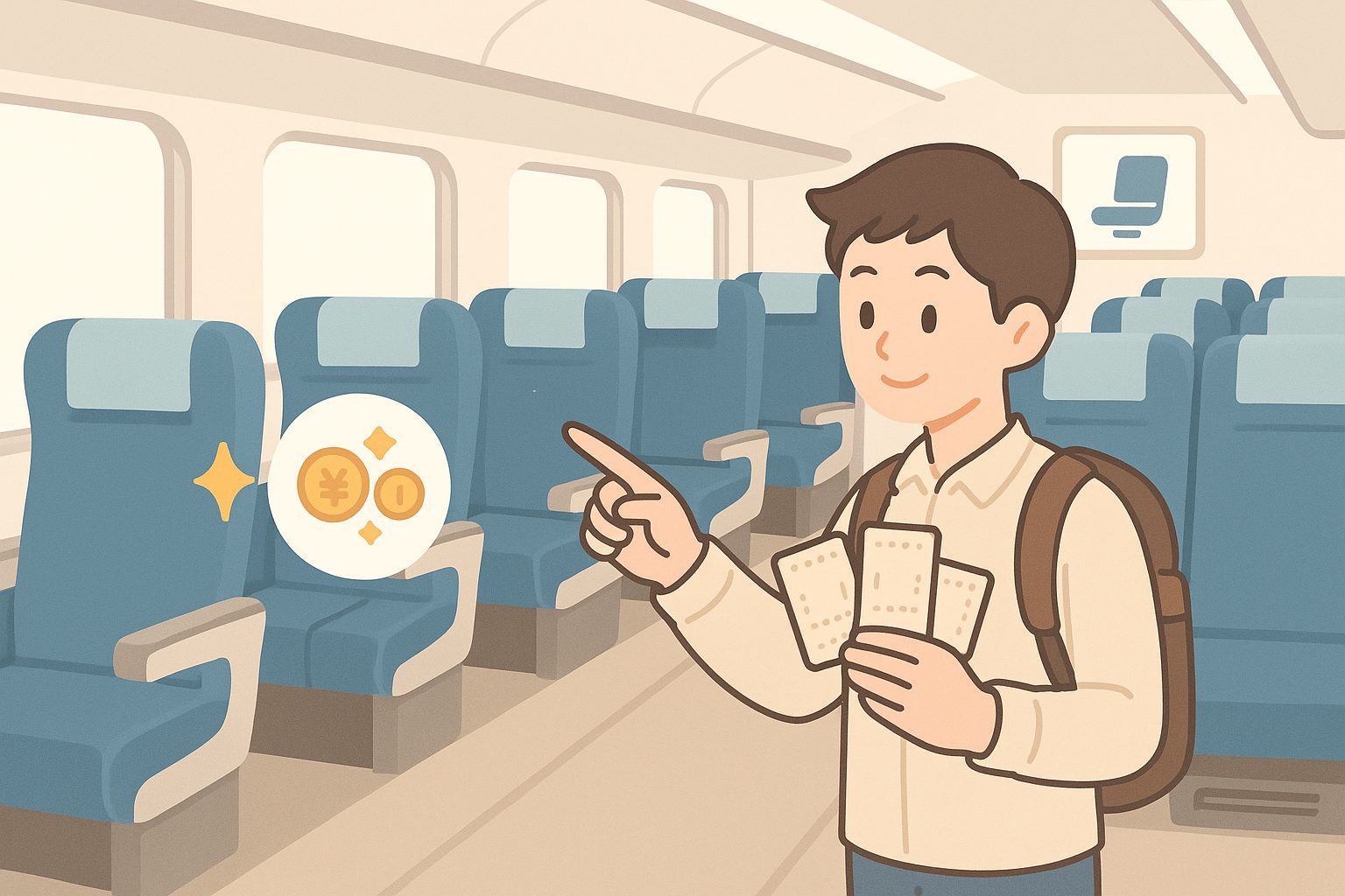 自由席で途中で降りるコツ