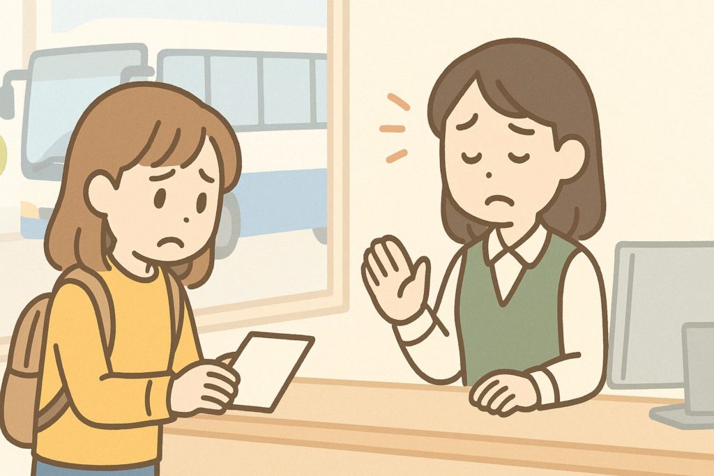 【バスの遅延証明書のもらい方】もらえない時の対処と「バスが遅れた場合、補償はある？」