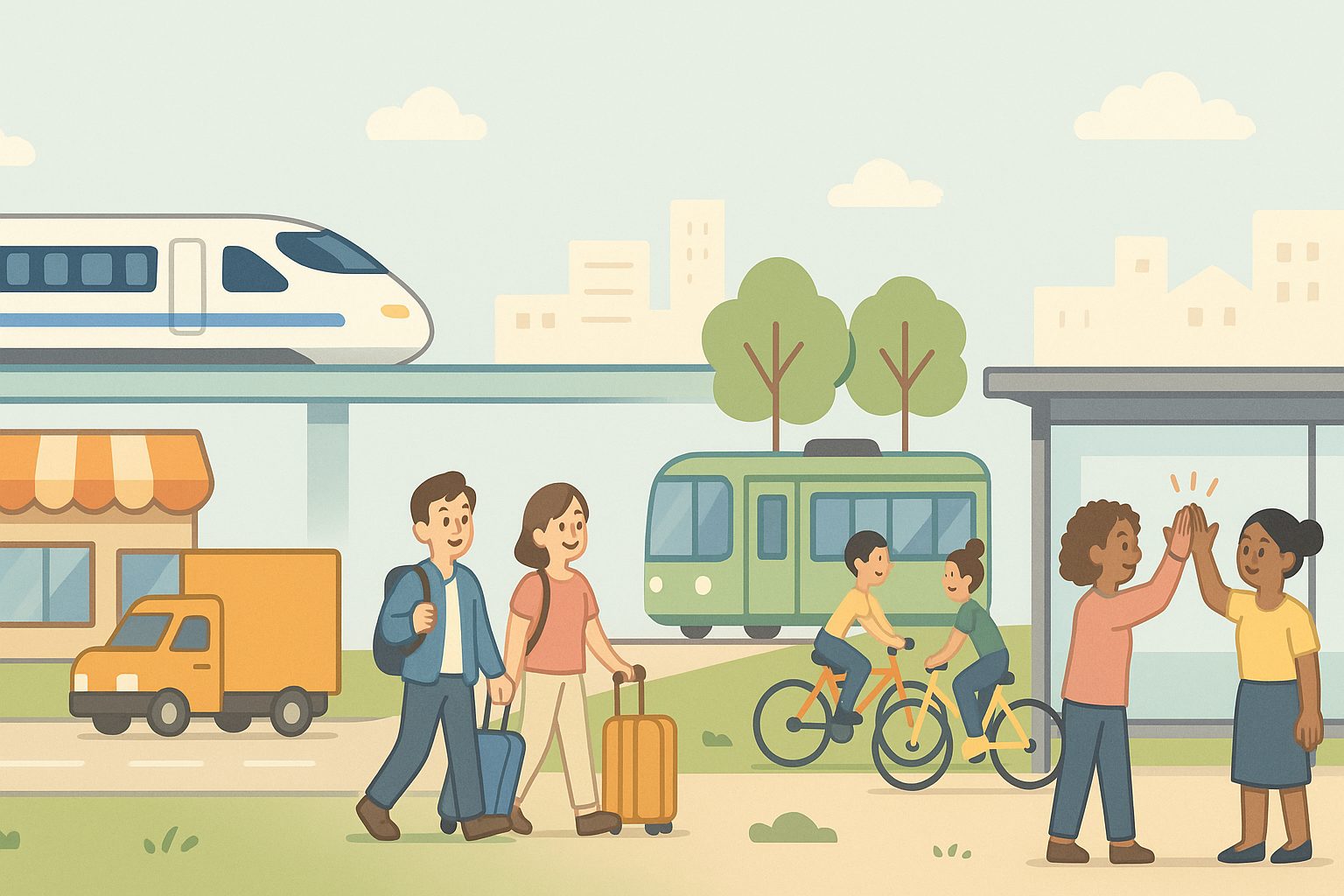 交通網の発達で生まれる5つのメリット