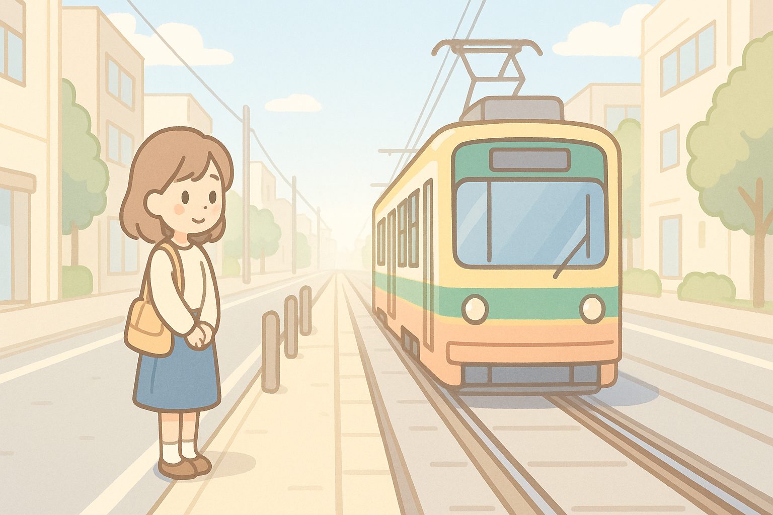 歩行者・乗客編：安全地帯の正しい使い方