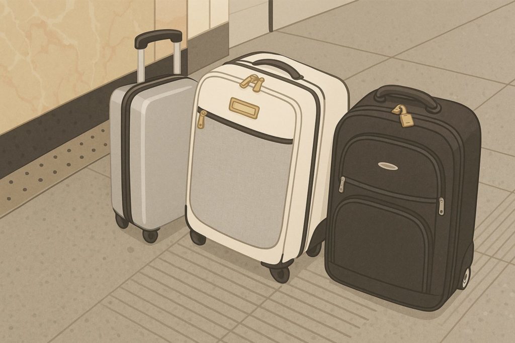 キャリーケースを固定しよう