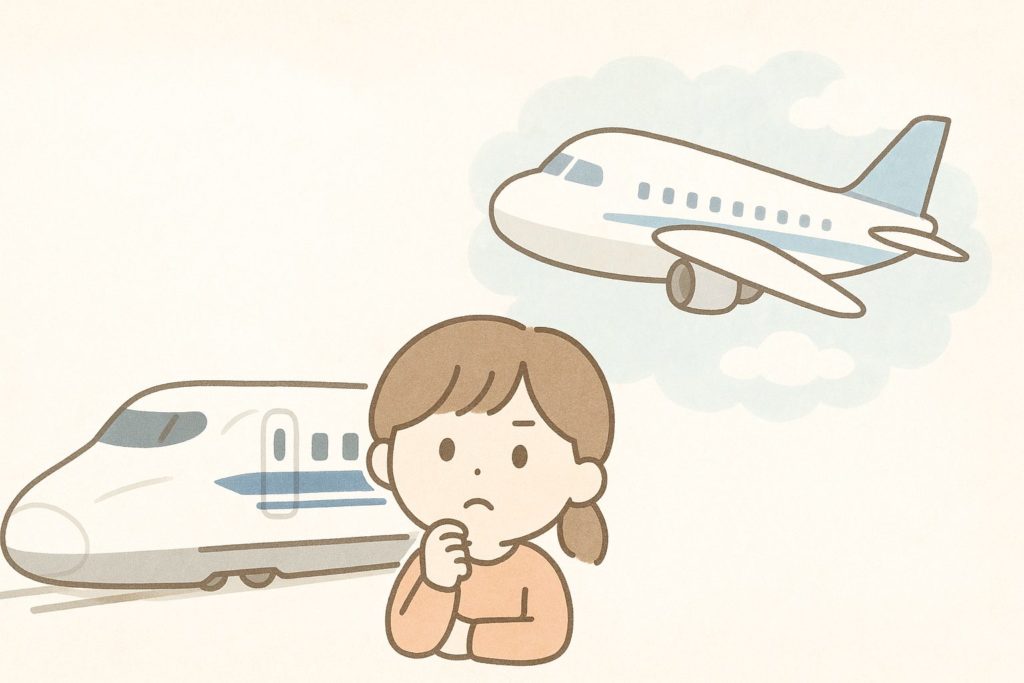 博多～東京は新幹線と飛行機、どっちが楽？移動手段を比較