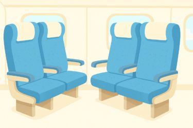 【簡単解説】新幹線の座席を向かい合わせにする方法