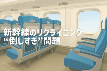 新幹線のリクライニング“倒しすぎ”問題｜声かけ・角度・トラブル防止7選