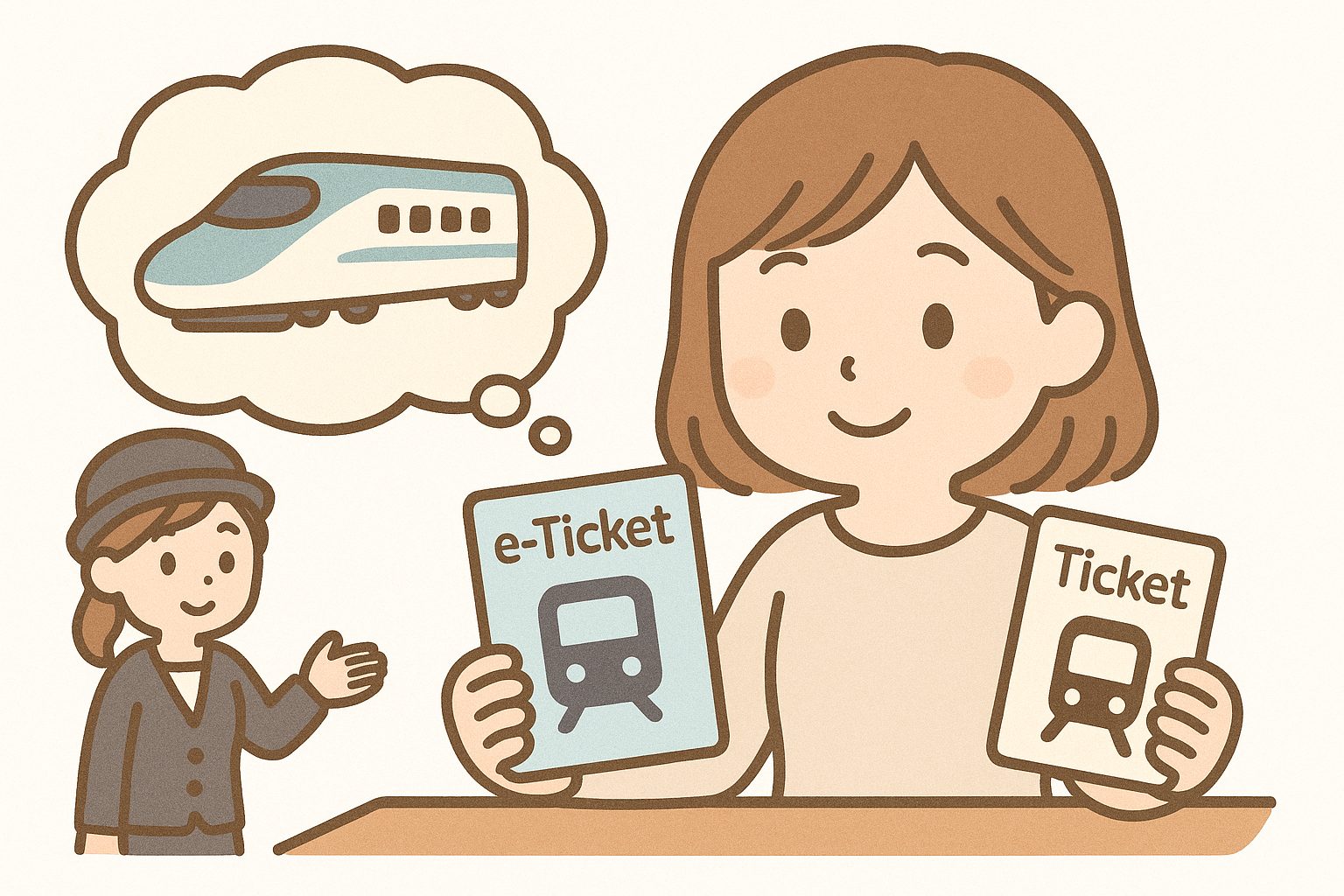 eチケットと紙きっぷを賢く使い分けるコツ