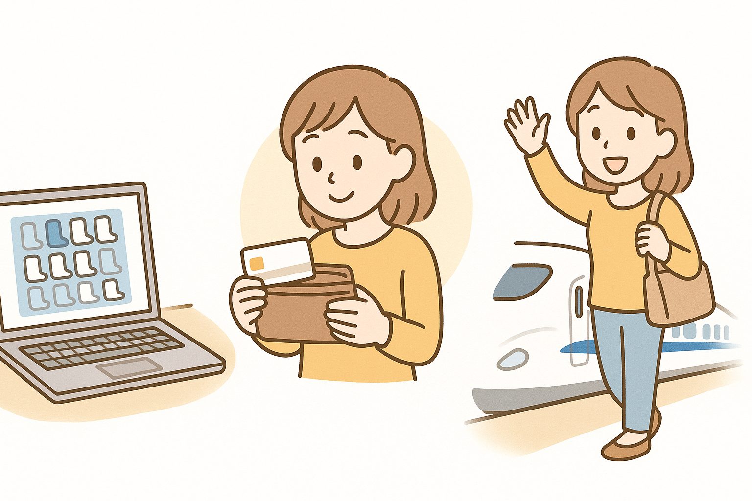 のぞみの指定席で失敗しない３ステップ