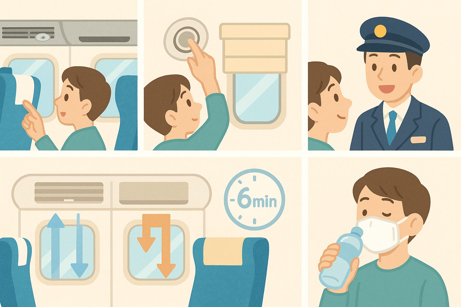 まとめ｜新幹線の空調吹き出し口 の開け方の要点