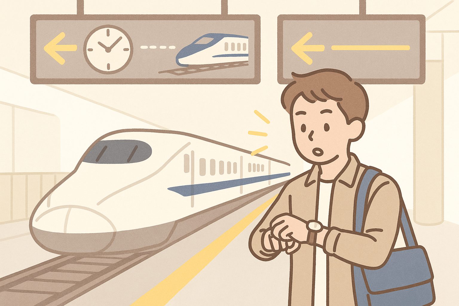 乗換時間の安全ラインを知ろう