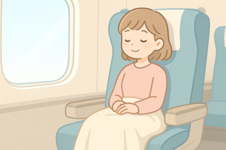 新幹線でブランケットを借りられる？
