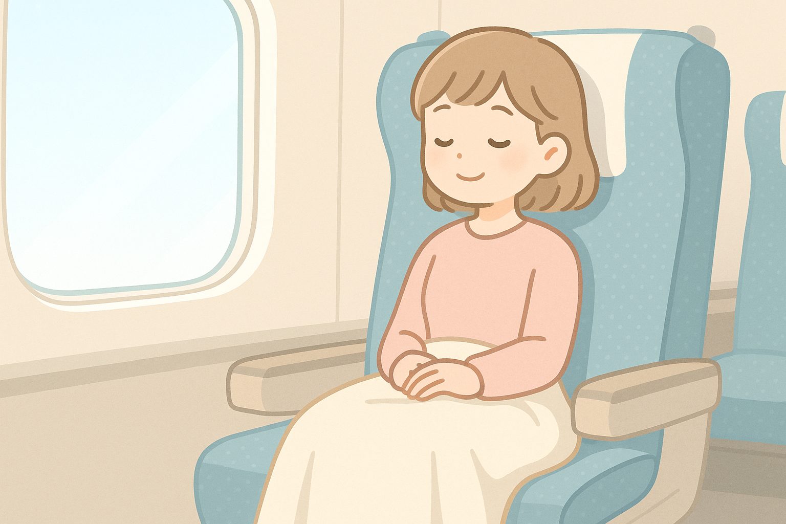 新幹線でブランケットってあるの？