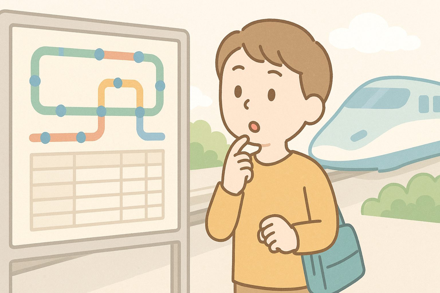 無料になる区間はどこまで？区間早見表