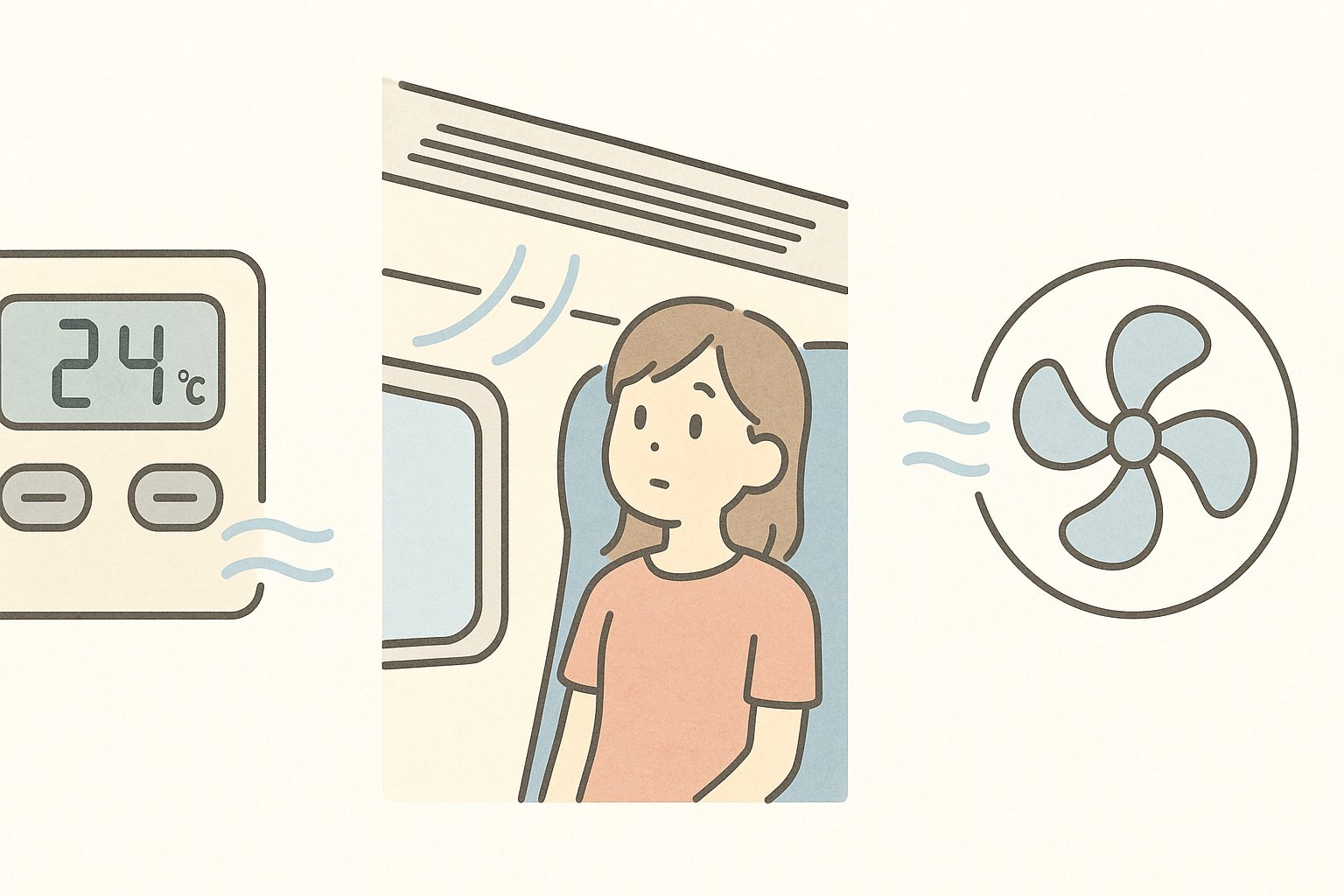 開けても風が出ない三つの理由